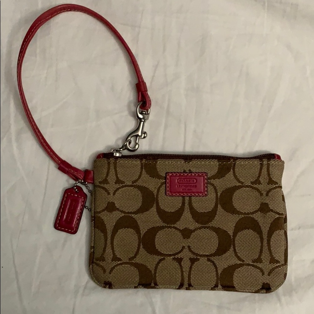 Coach wristlet